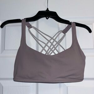 Lululemon free to be wild bra purple size 10